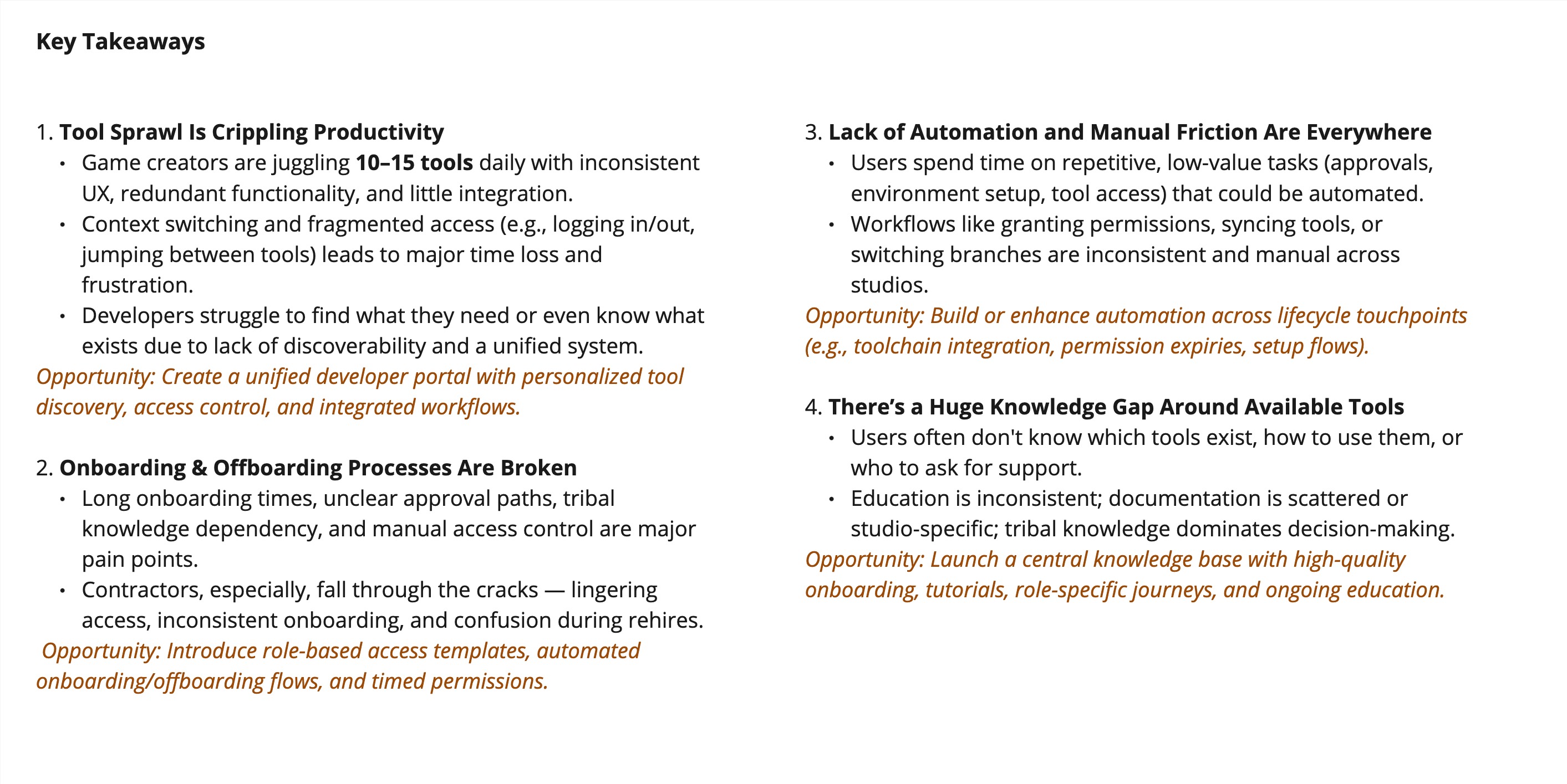 Empathy workshop deck slide